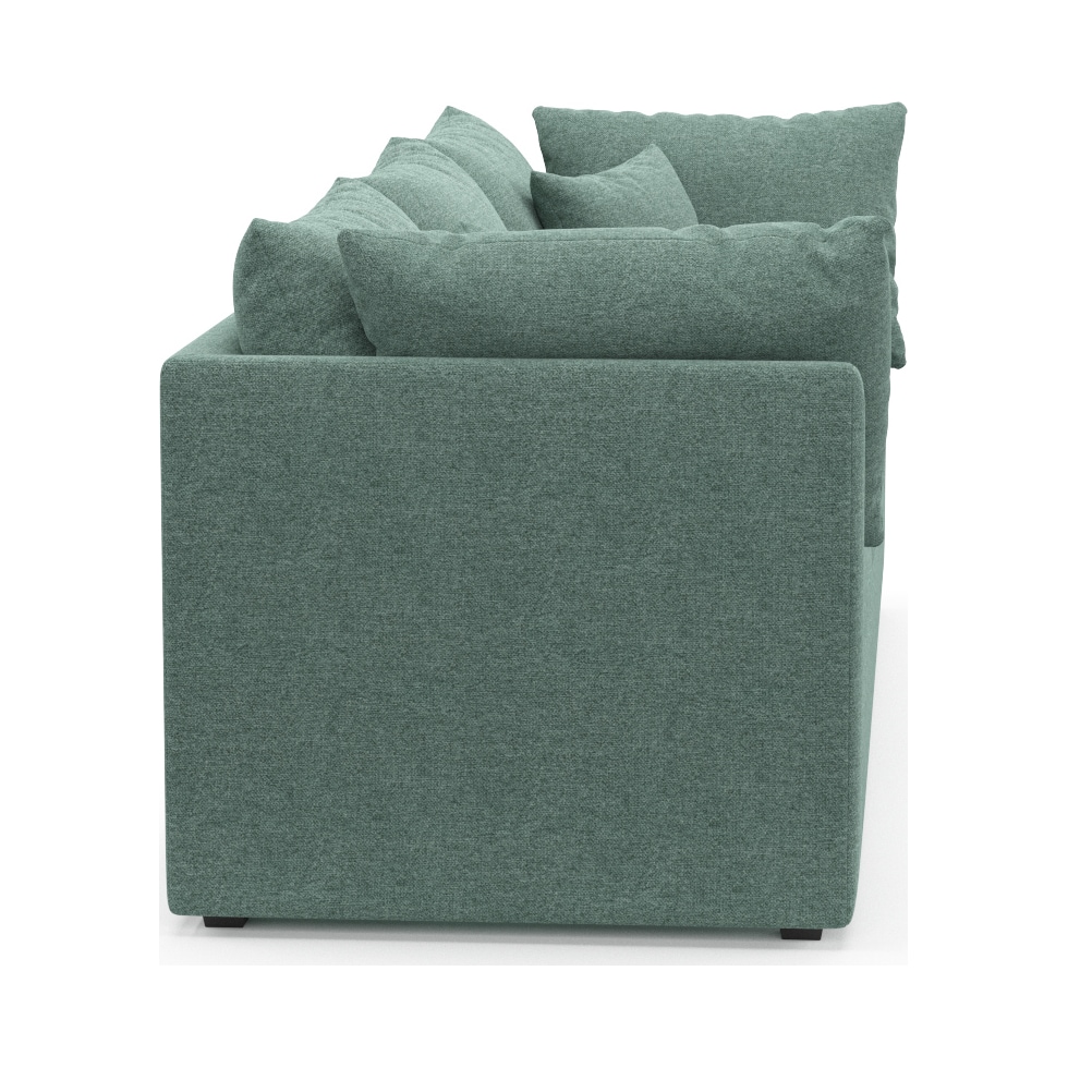 nest green sofa   