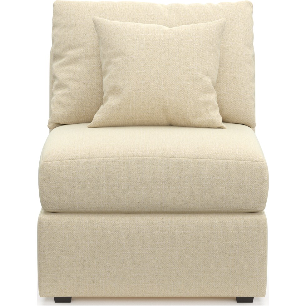 nest light brown armless chair   