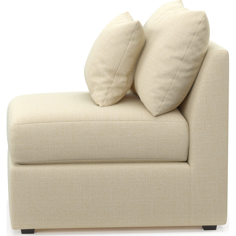 nest light brown armless chair   