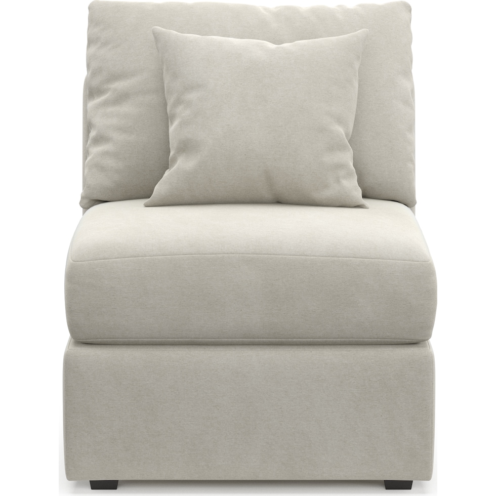 nest light brown armless chair   