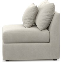 nest light brown armless chair   