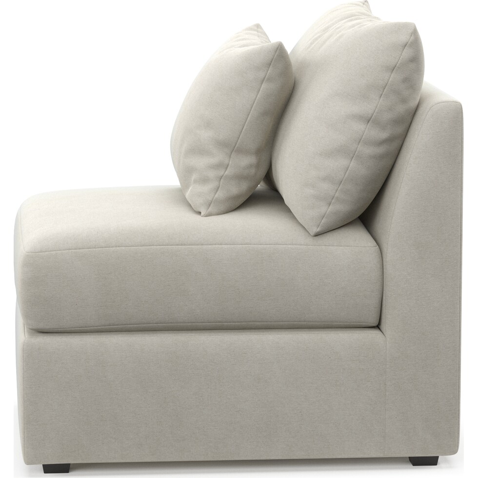 nest light brown armless chair   