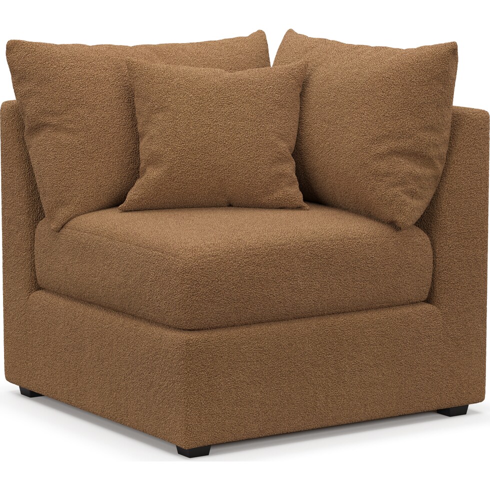 nest light brown corner chair   