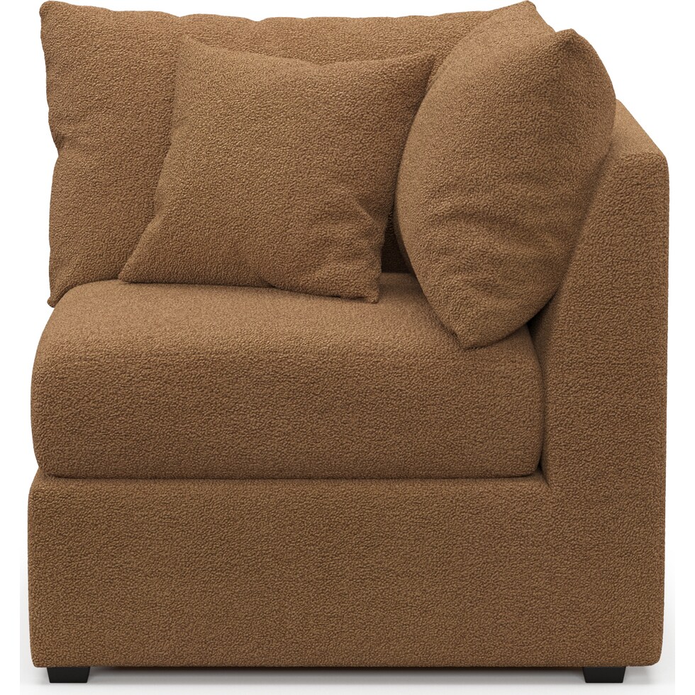nest light brown corner chair   