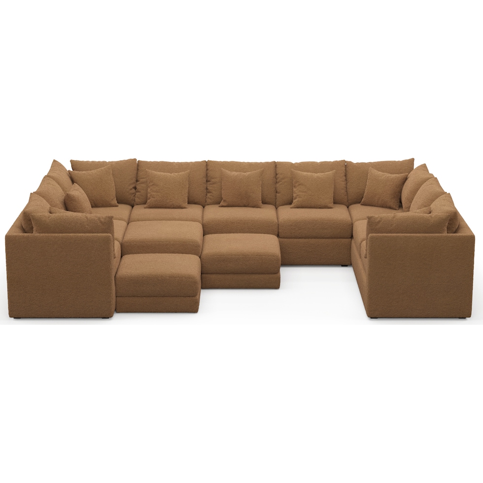 nest light brown sectional   