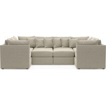 nest light brown sectional   
