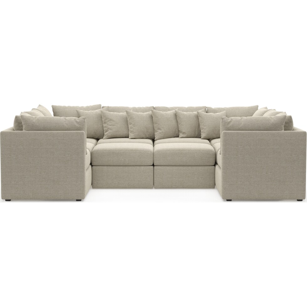 nest light brown sectional   