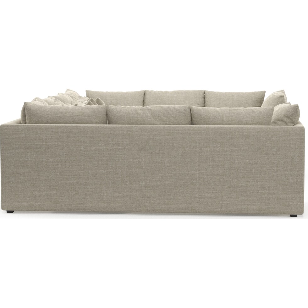 nest light brown sectional   