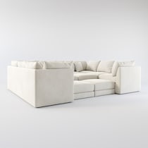 nest light brown sectional web   