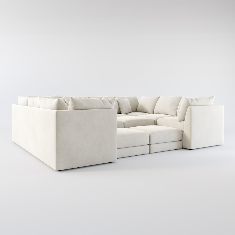 nest light brown sectional web   