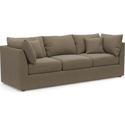Nest Hybrid Comfort Sofa - Merrimac Brownstone