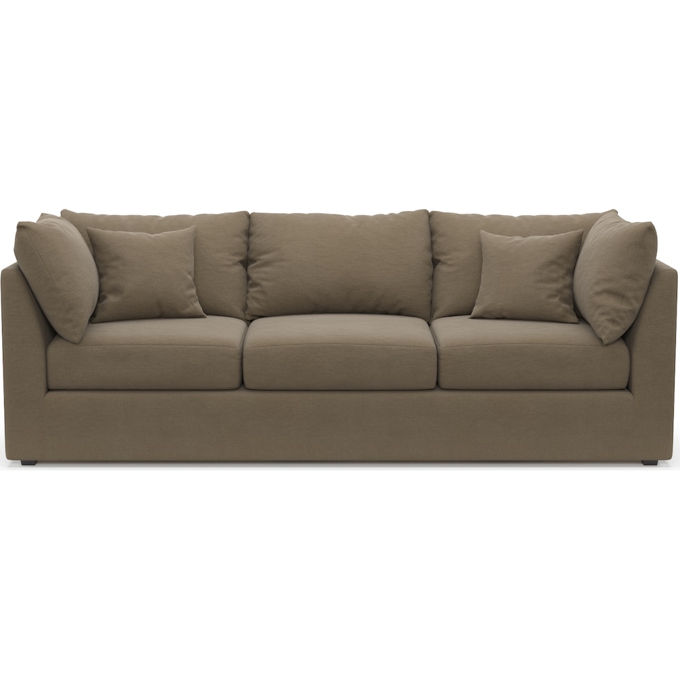 nest light brown sofa   
