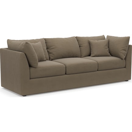 Nest Foam Comfort Sofa - Merrimac Brownstone