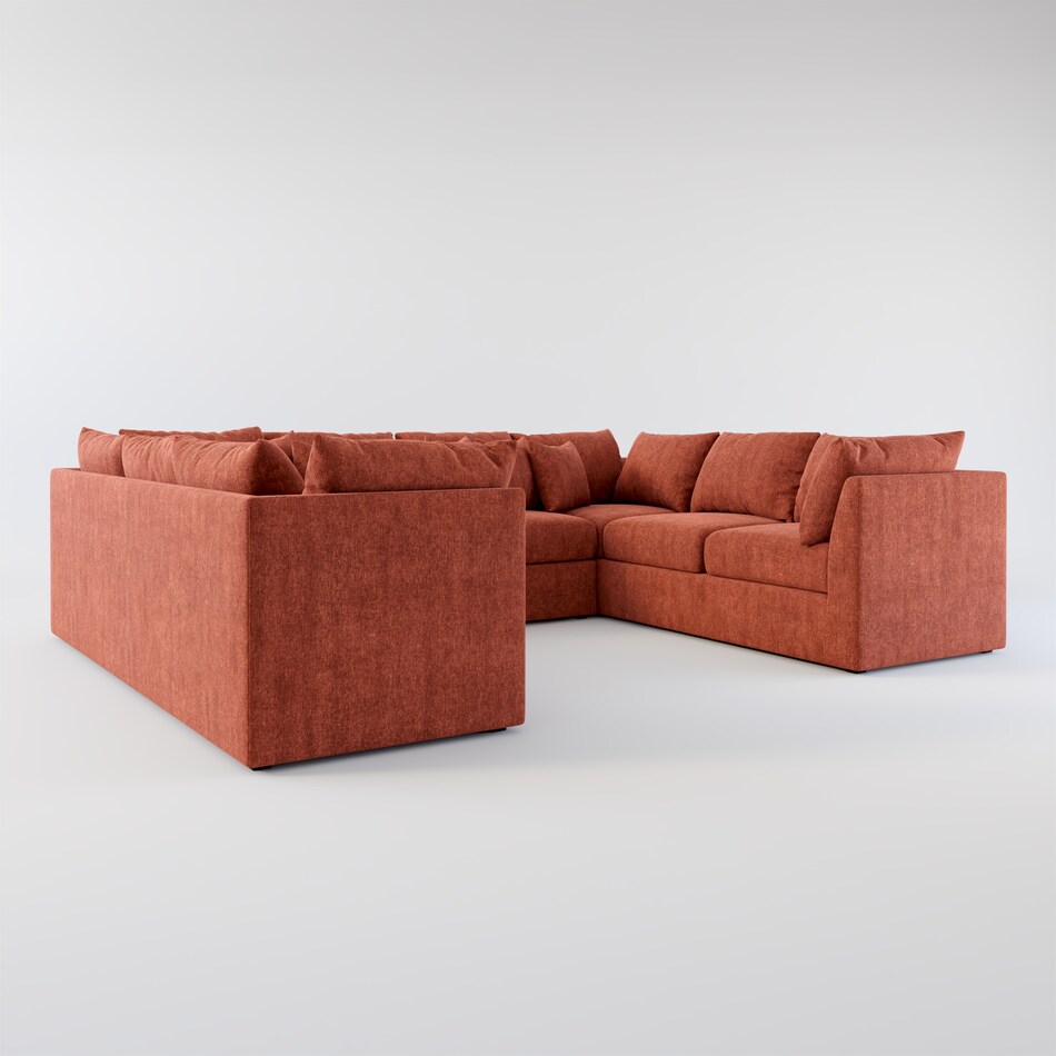 Nest 3Piece Pit Sectional Value City Furniture