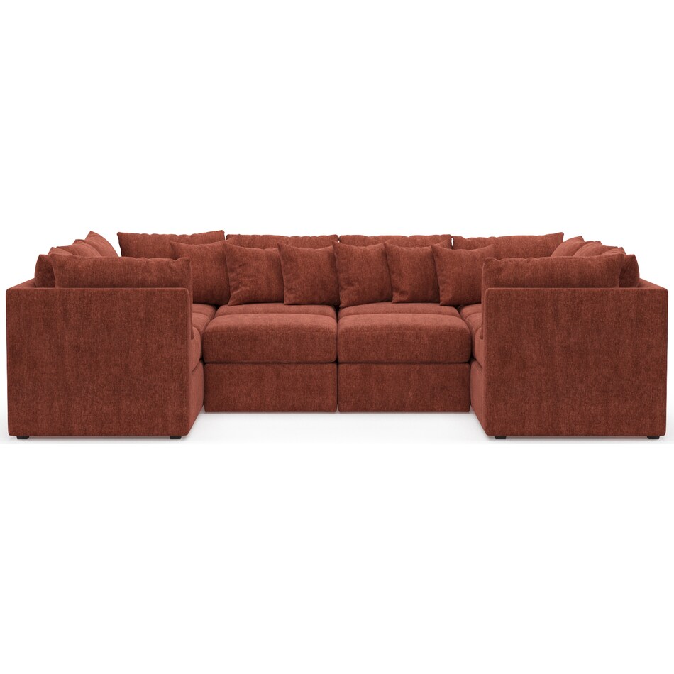 Nest 5Piece Pit Sectional Value City Furniture