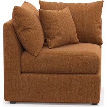 nest orange corner chair   