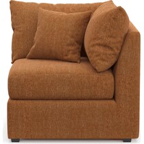 nest orange corner chair   