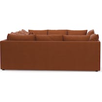 nest orange sectional   