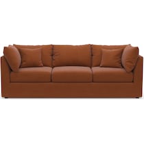 nest orange sofa   