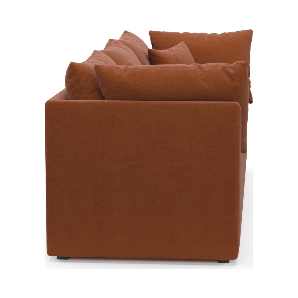 nest orange sofa   