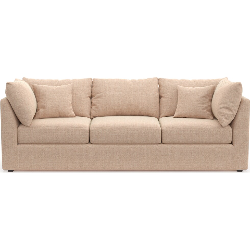 nest orange sofa   