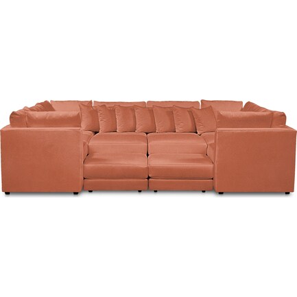 Undefined Value City Furniture, Denis Leather Sofa