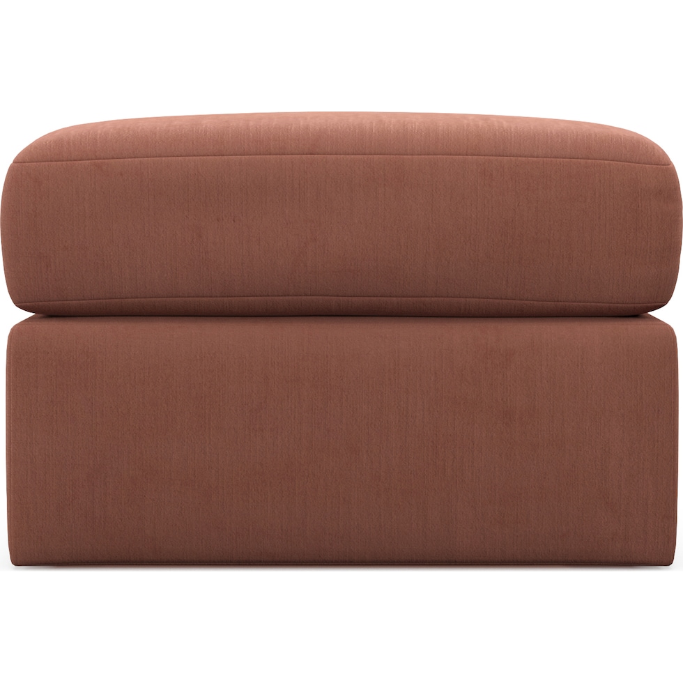 nest pink ottoman   