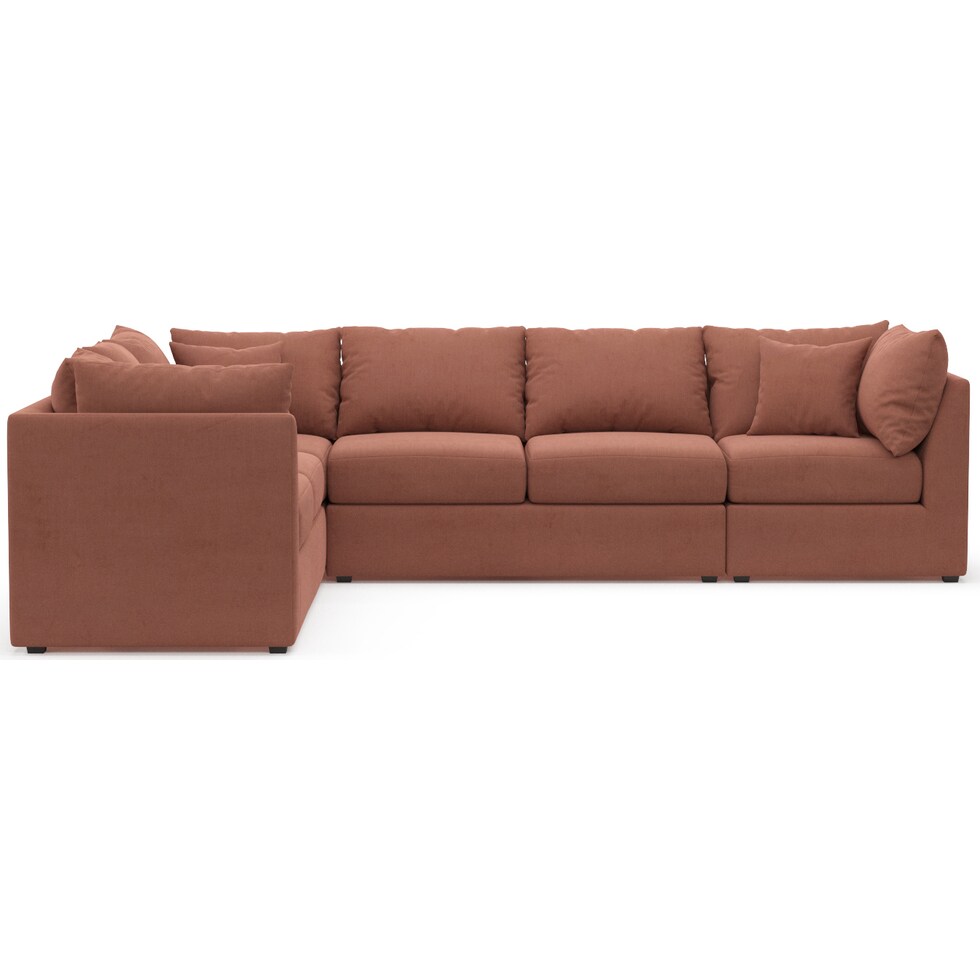 nest pink sectional   