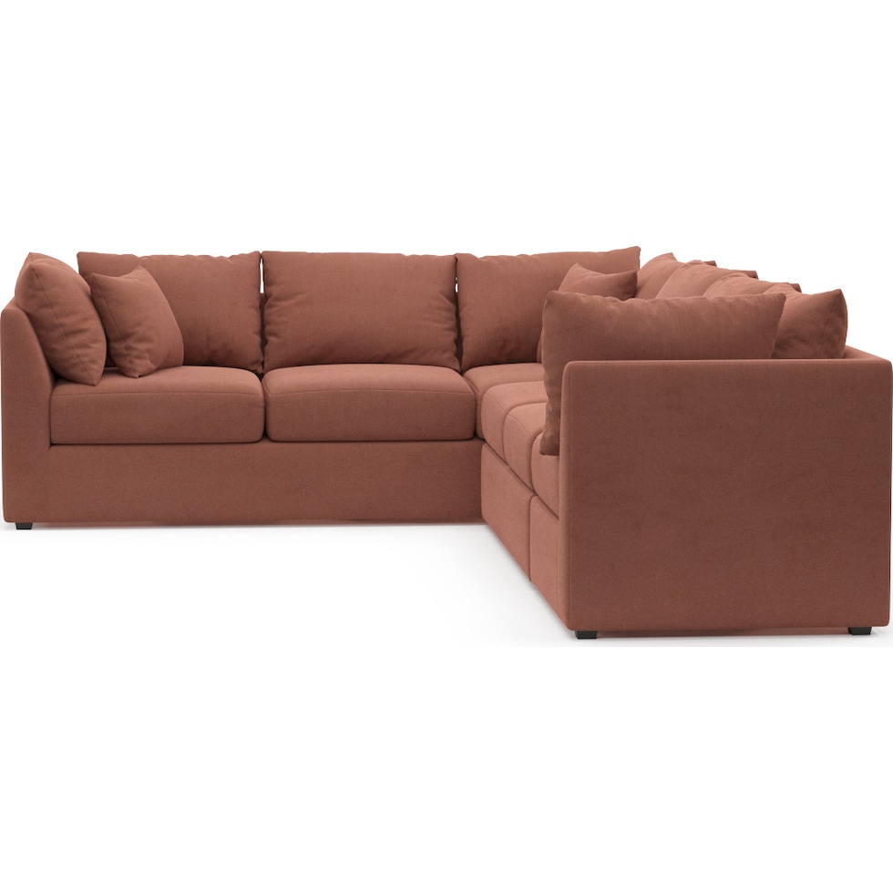 nest pink sectional   
