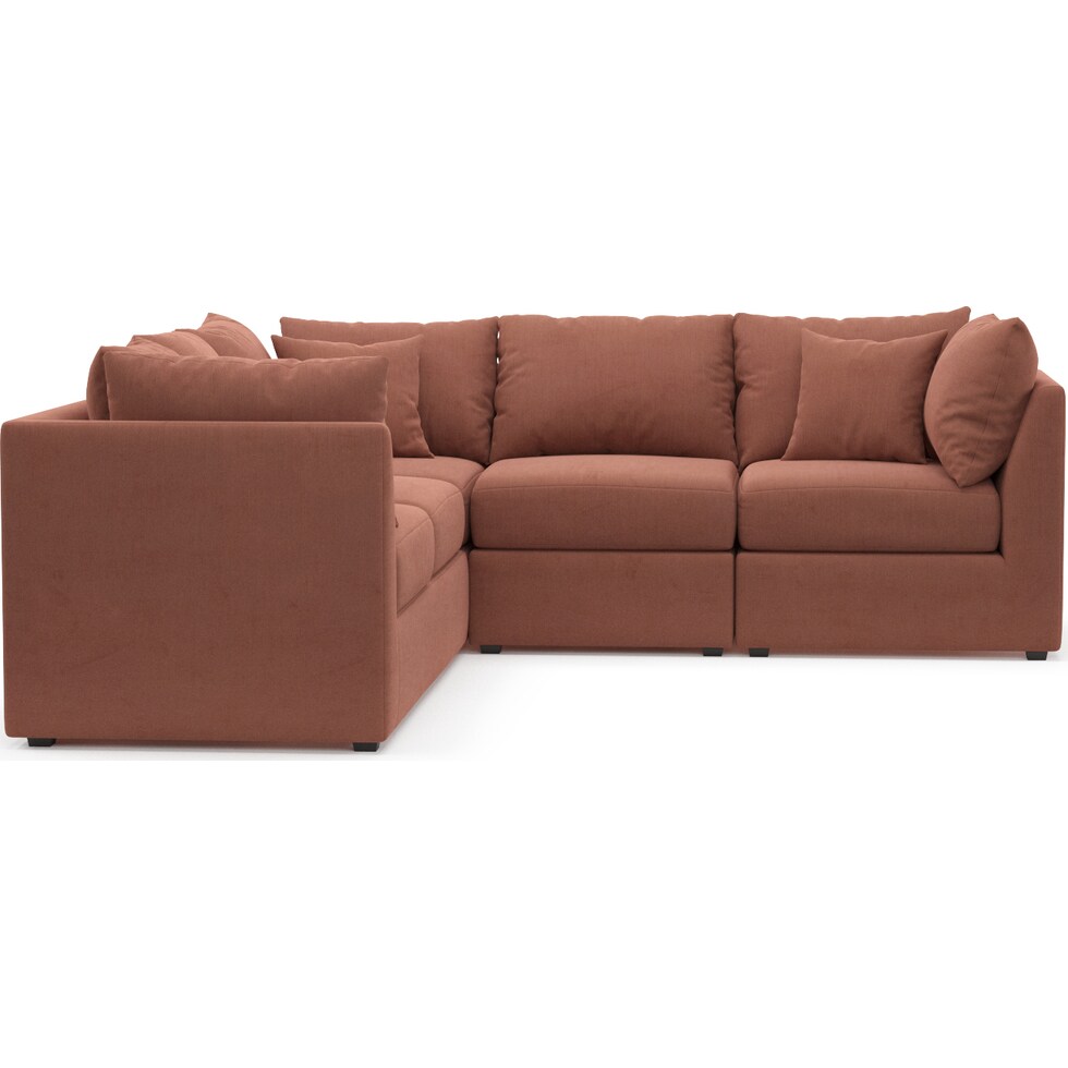 nest pink sectional   