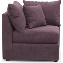 nest purple corner chair   