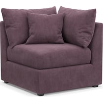 nest purple corner chair   