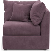 nest purple corner chair   