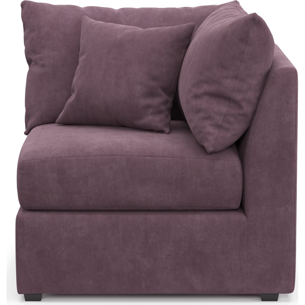 nest purple corner chair   