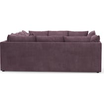 nest purple sectional   