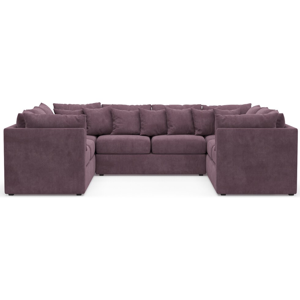 nest purple sectional   