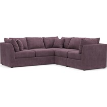 nest purple sectional   