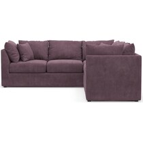 nest purple sectional   