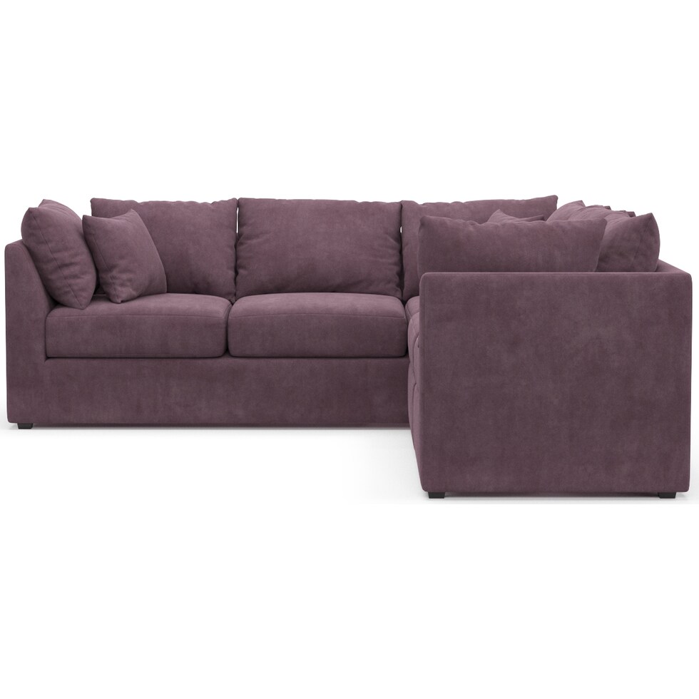 nest purple sectional   