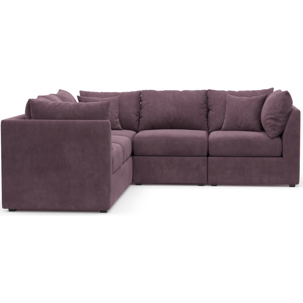 nest purple sectional   