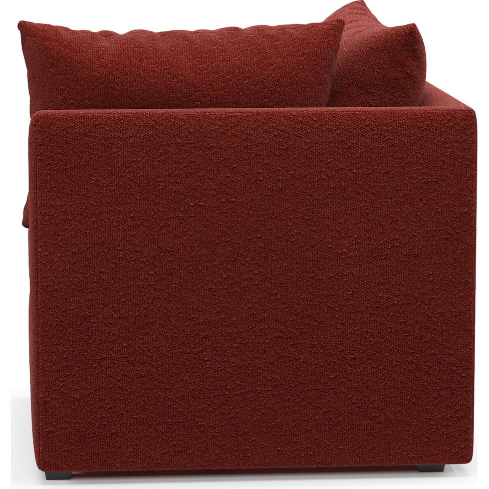 nest red corner chair   