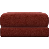 nest red ottoman   
