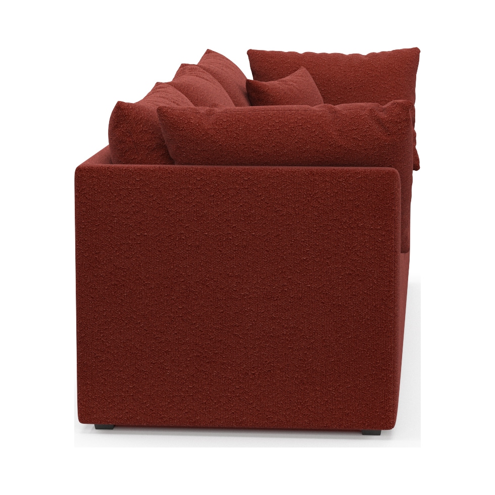 nest red sofa   