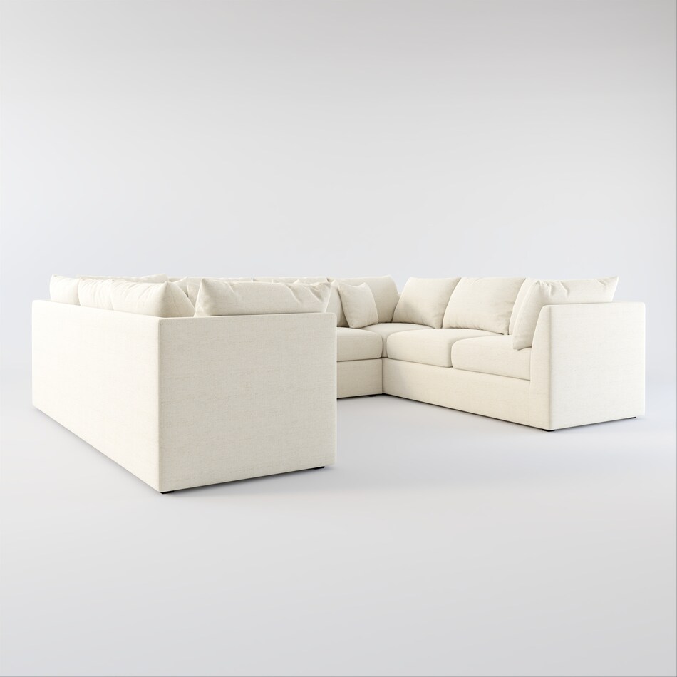 Nest 3Piece Pit Sectional Value City Furniture