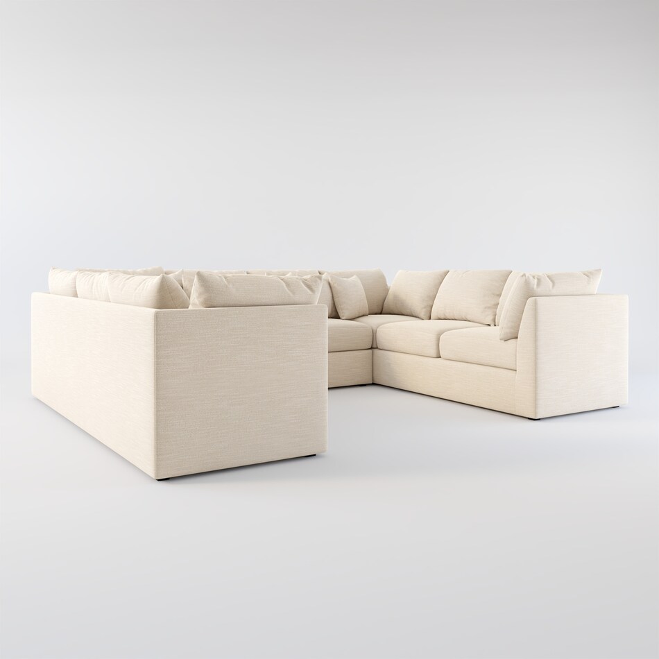 Nest 3Piece Pit Sectional Value City Furniture