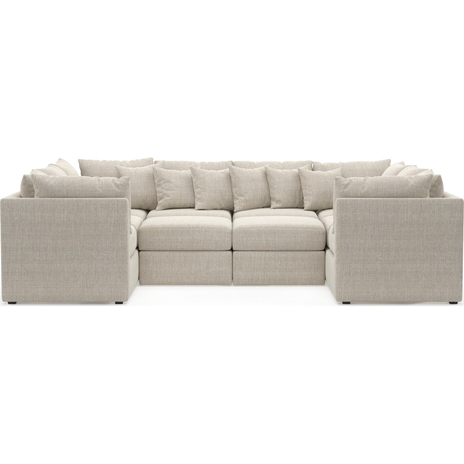 Nest 5Piece Pit Sectional Value City Furniture