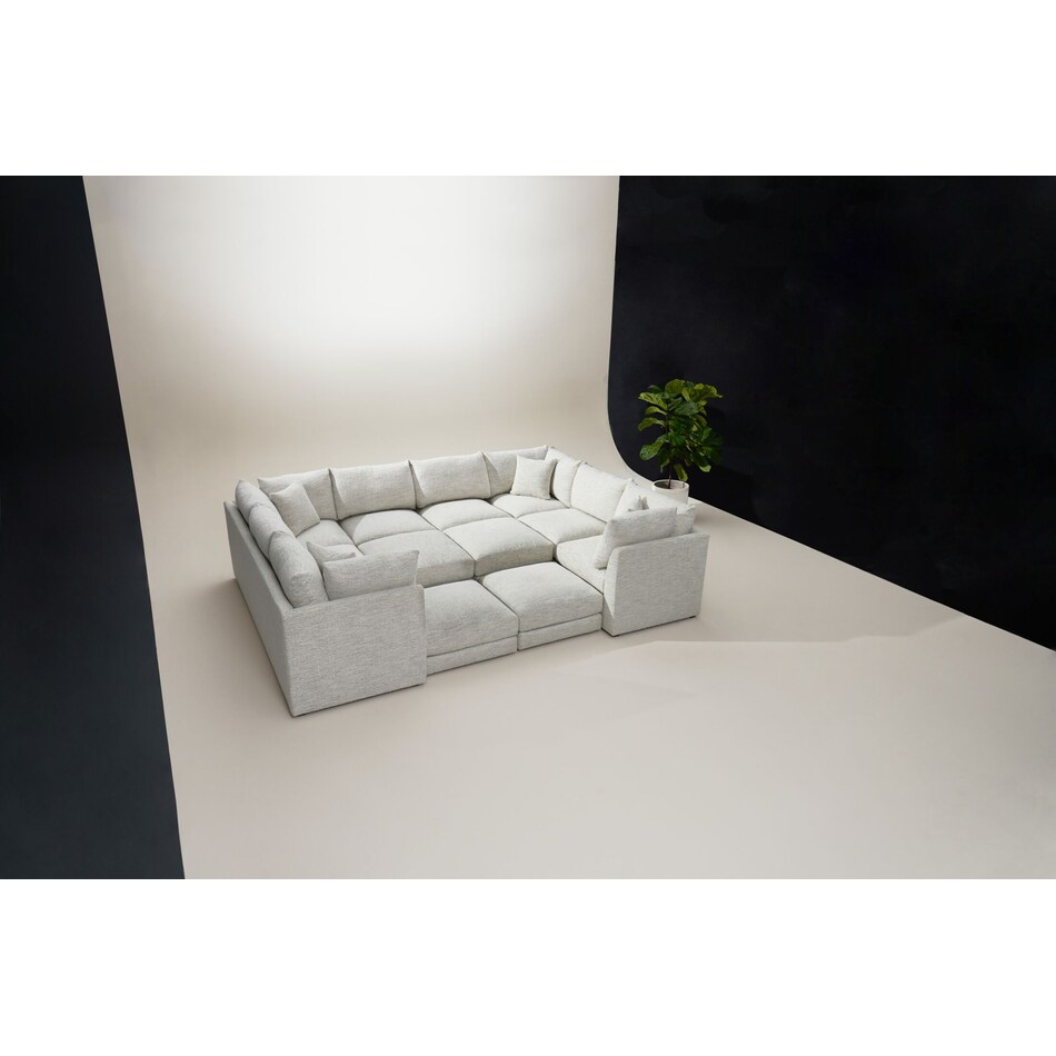 Nest 7Piece Pit Sectional Value City Furniture