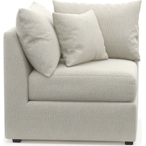 nest white corner chair   