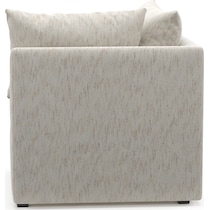 nest white corner chair   