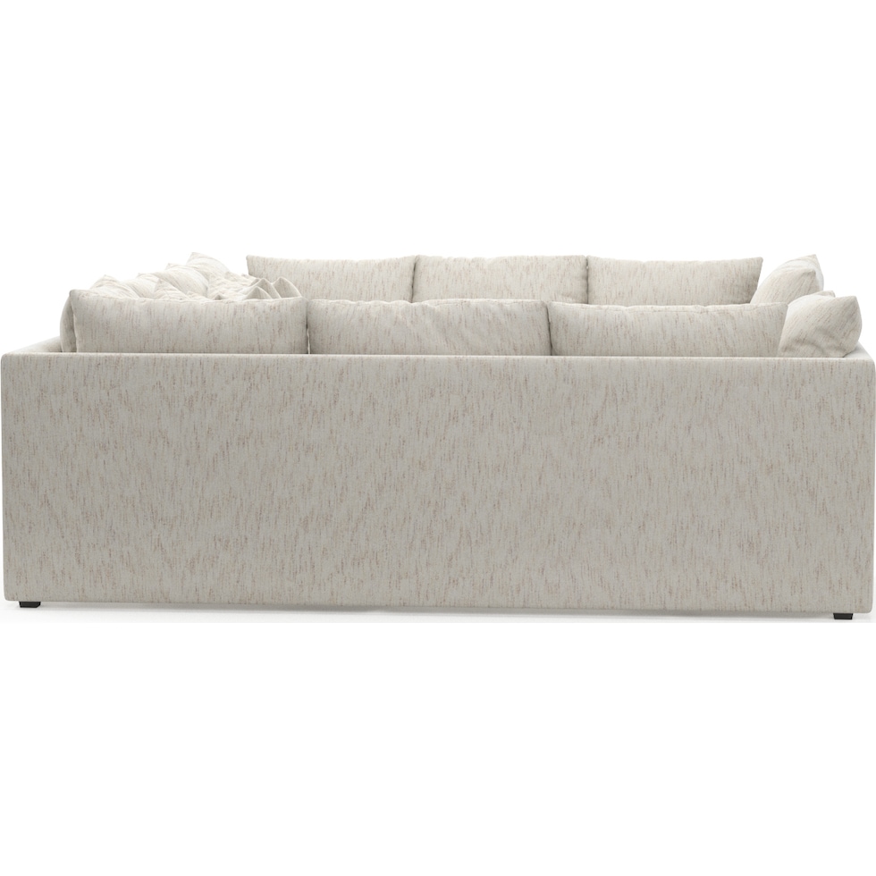 nest white sectional   